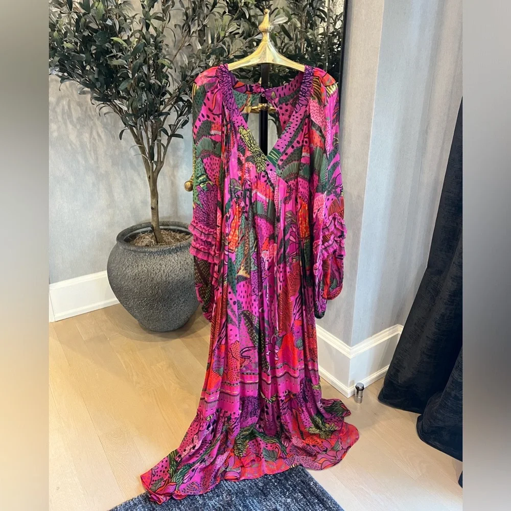 Farm Rio Cool Leopards Maxi - Picture 1 of 5